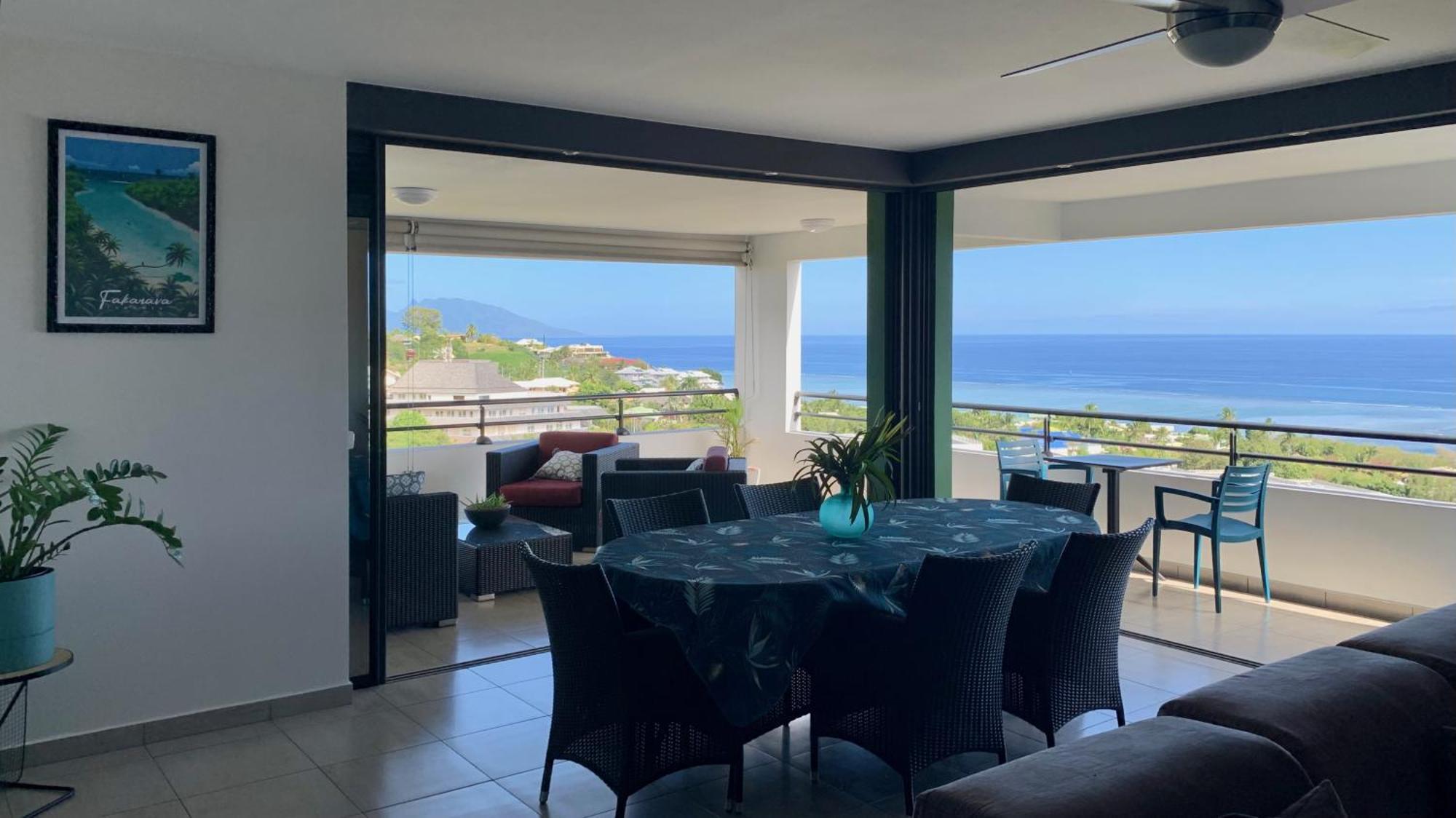 Kaili Ocean View Luxury 2Br Ac Throughout Fiber Wifi & Pool Appartement Papeete  Buitenkant foto