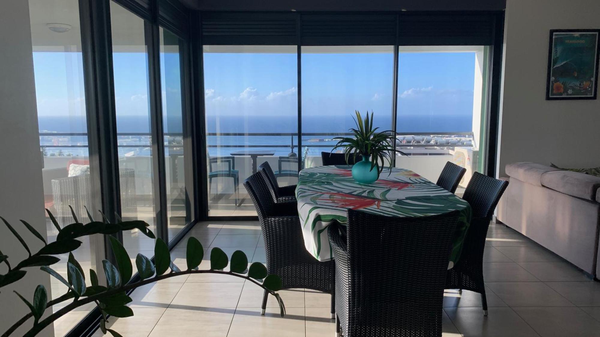 Kaili Ocean View Luxury 2Br Ac Throughout Fiber Wifi & Pool Appartement Papeete  Buitenkant foto