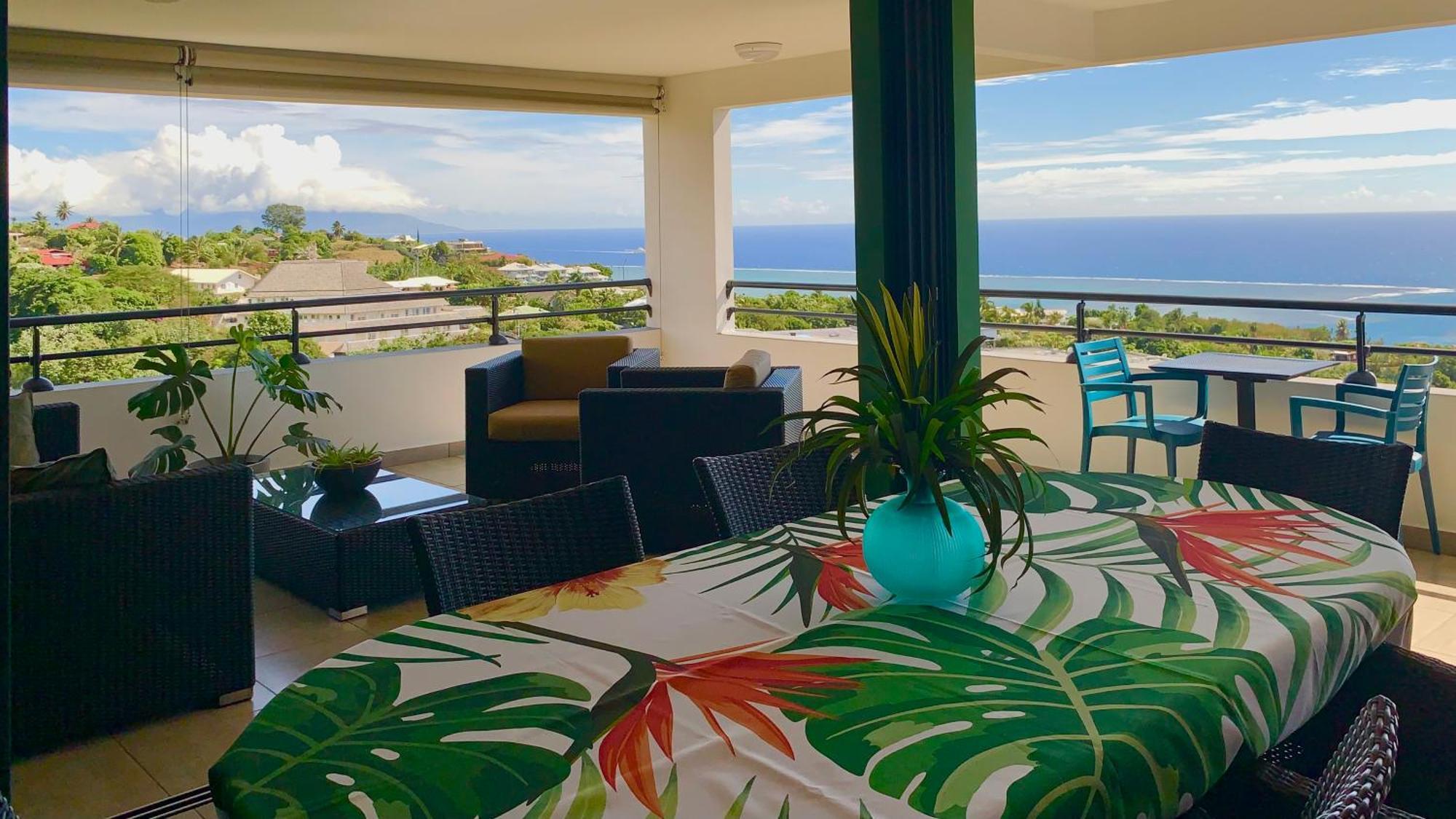 Kaili Ocean View Luxury 2Br Ac Throughout Fiber Wifi & Pool Appartement Papeete  Buitenkant foto