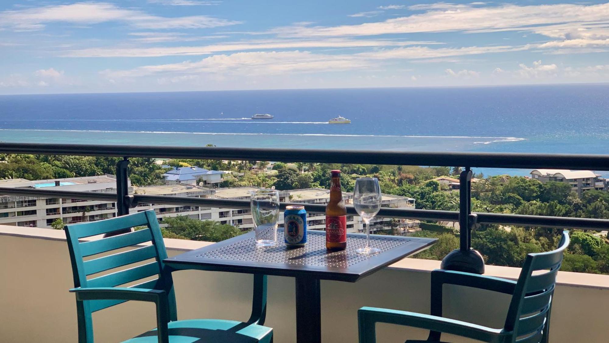 Kaili Ocean View Luxury 2Br Ac Throughout Fiber Wifi & Pool Appartement Papeete  Buitenkant foto