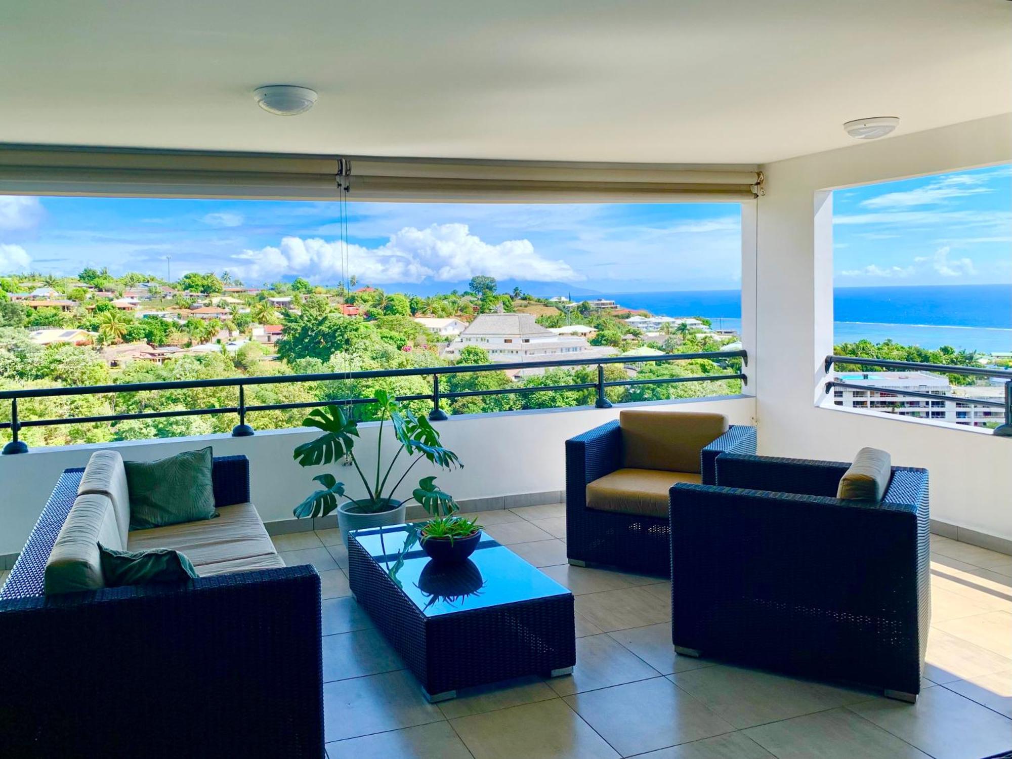 Kaili Ocean View Luxury 2Br Ac Throughout Fiber Wifi & Pool Appartement Papeete  Buitenkant foto