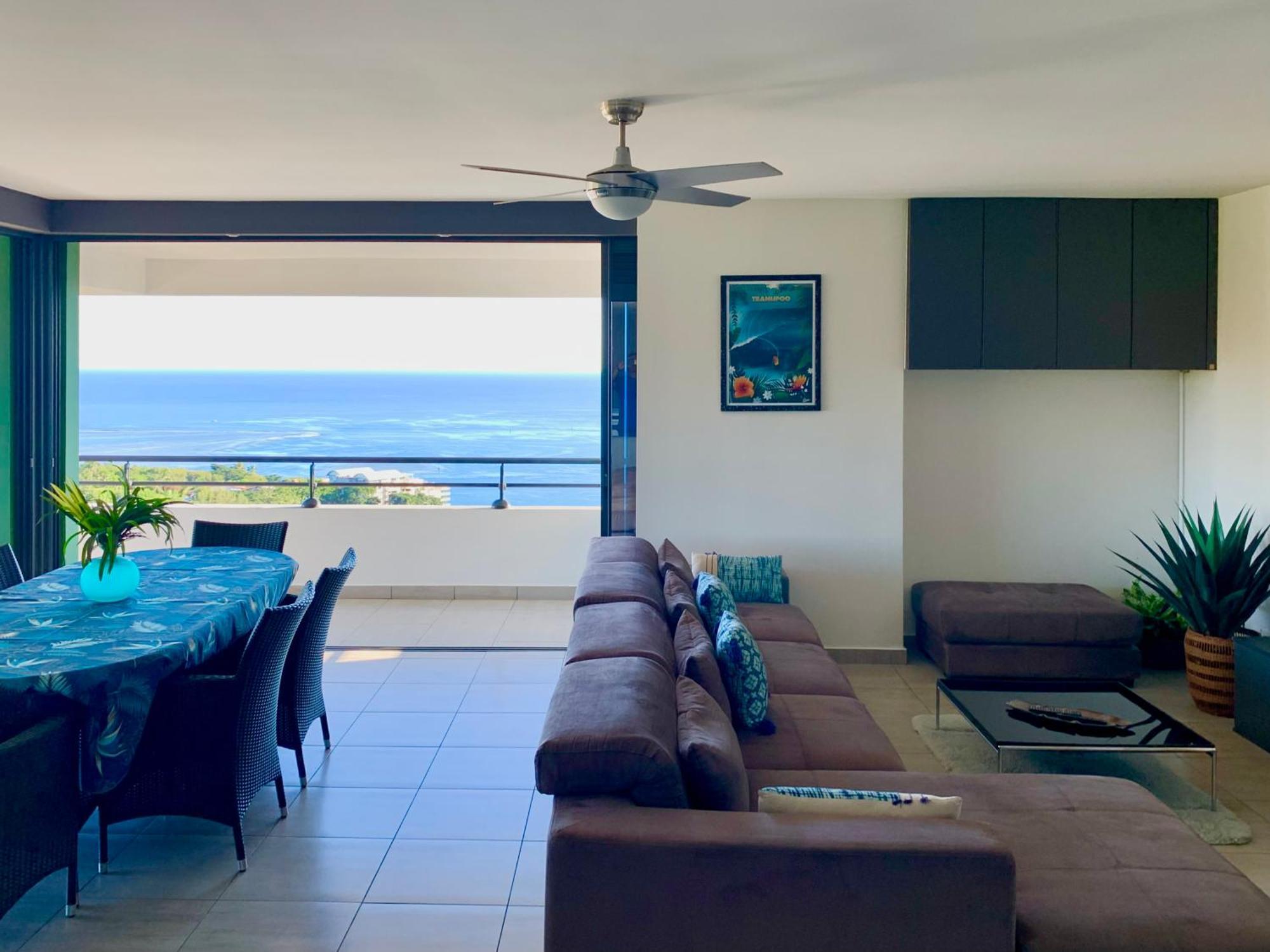 Kaili Ocean View Luxury 2Br Ac Throughout Fiber Wifi & Pool Appartement Papeete  Buitenkant foto