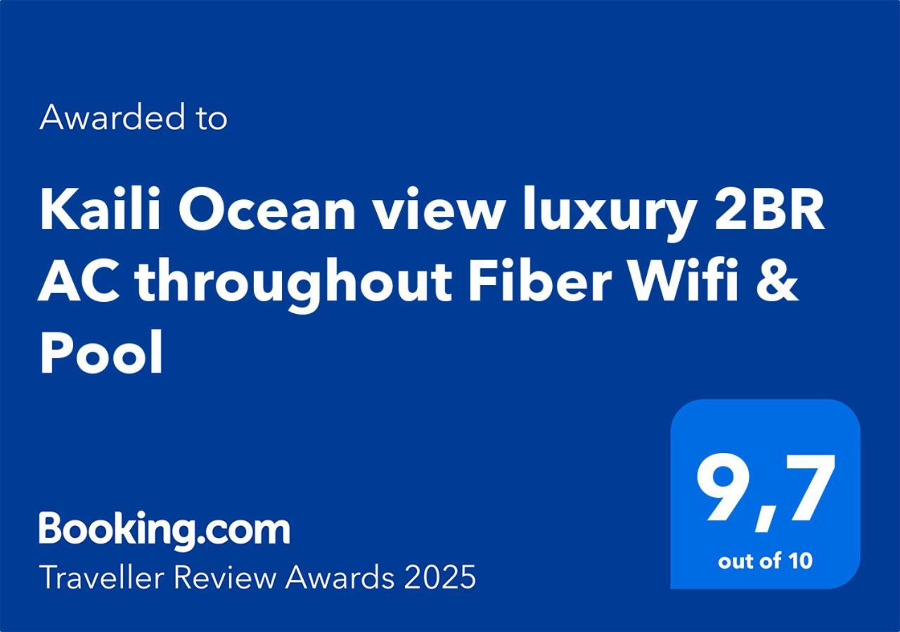 Kaili Ocean View Luxury 2Br Ac Throughout Fiber Wifi & Pool Appartement Papeete  Buitenkant foto